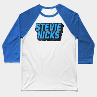Stevie Under Blue Baseball T-Shirt